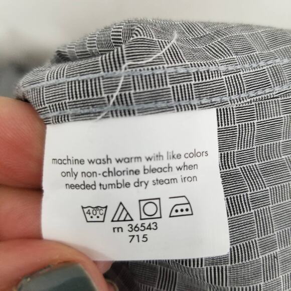 Donald J Trump French Cuff Mens Dress Shirt Gray 16 34/35 Regular Fit - Picture 12 of 12